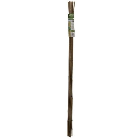 GARDENERS BLUE RIBBON BB4 Plant Stake, 4 ft L, Bamboo, Natural Bamboo BB4N